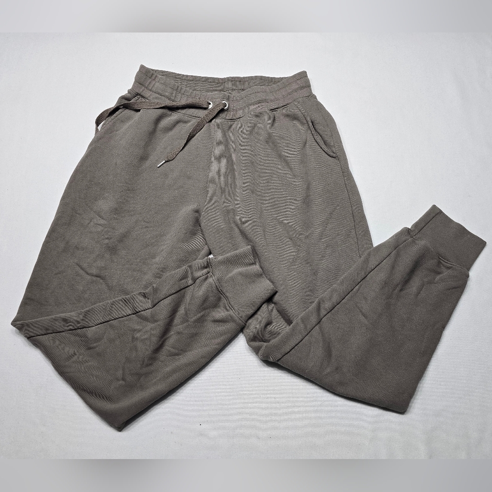 M.M. Lafluer New York Neutral Color Knit Joggers Sweatpants